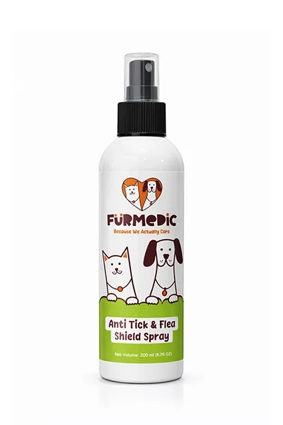 FurMedic Anti Tick & Flea Shield Spray