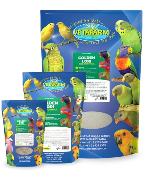 Vetafarm Golden Lori Rice Formula