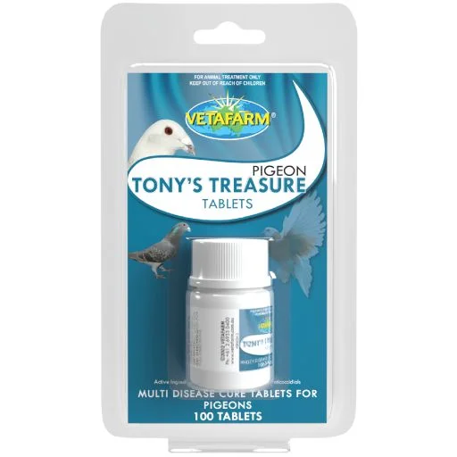 Vetafarm Tony’s Treasure Tablets 100 Tablets