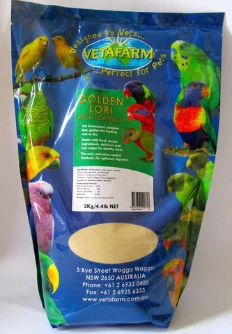Vetafarm Golden Lori Rice Formula 3