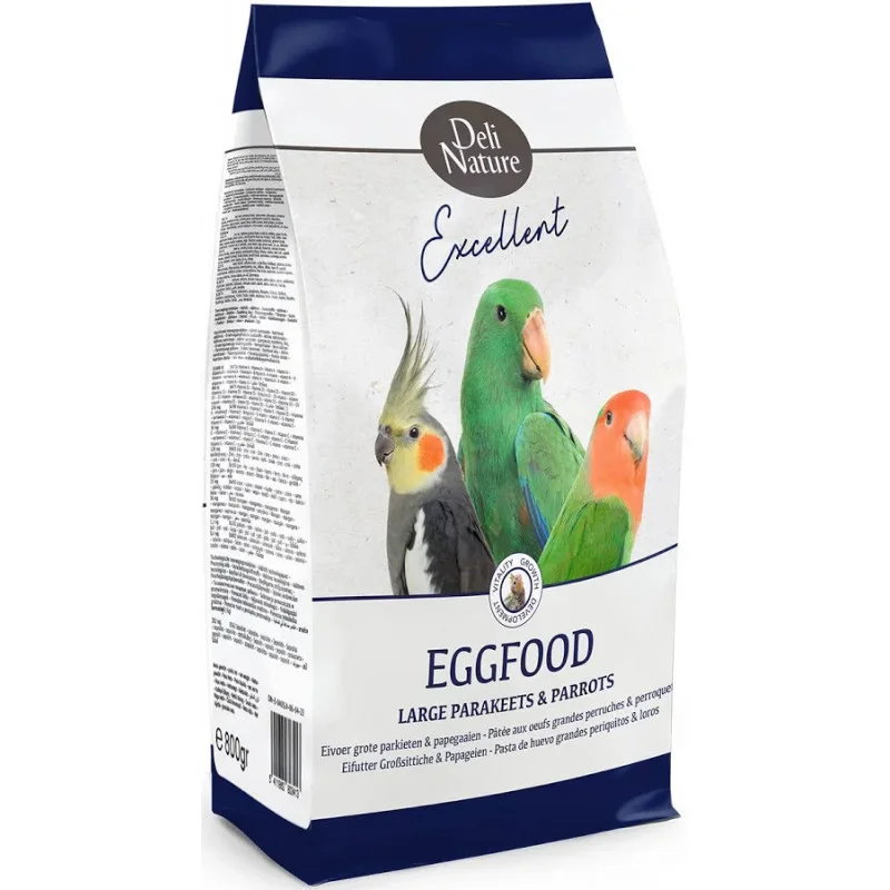 Delinature Eggfood Large Parakeets & Parrots Moist