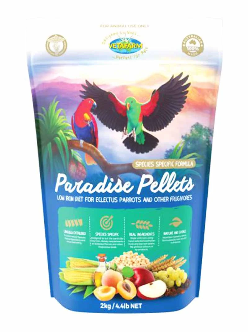 Vetafarm Paradise Pellets 2