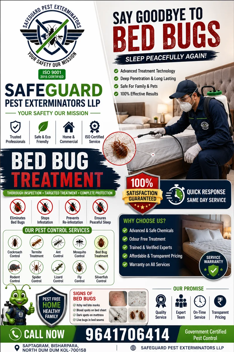 Bed Bug Eradication Treatment (2-Visit Plan)