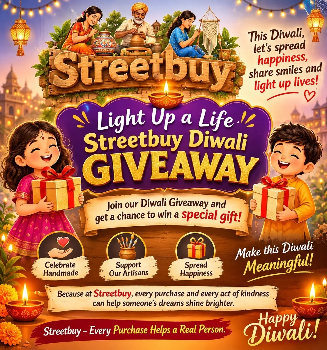A Little Surprise, A Big Smile โ Streetbuy Free Giveaway!