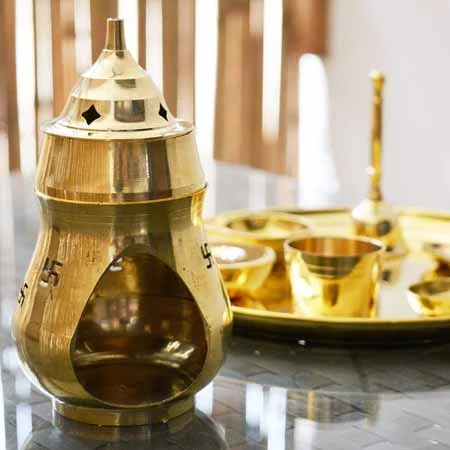 Camphor Diffuser — Brass
