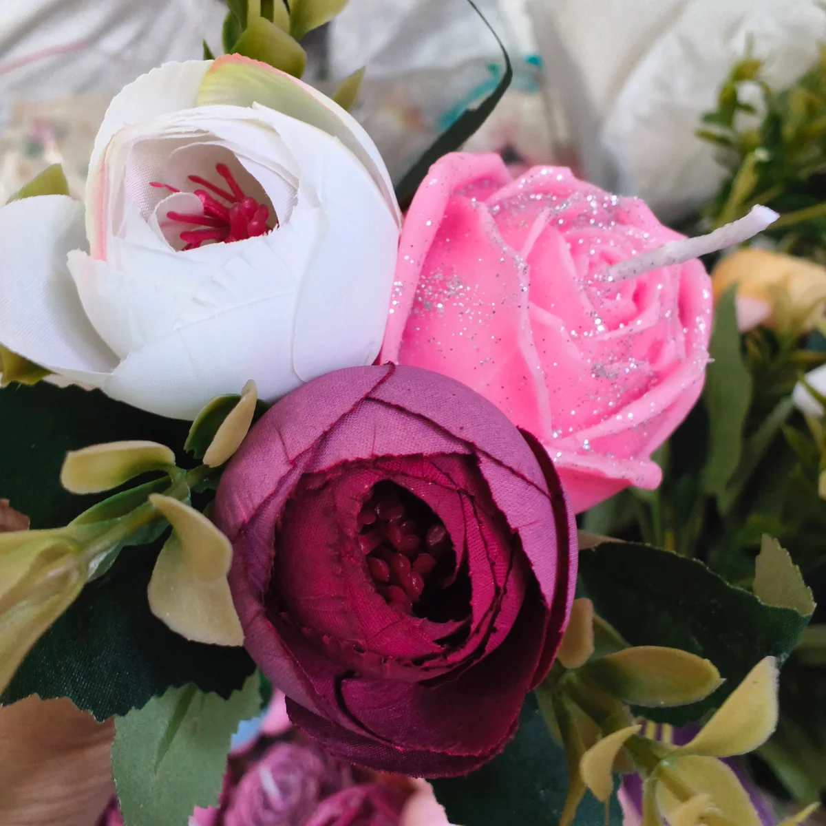 Candle bouquet