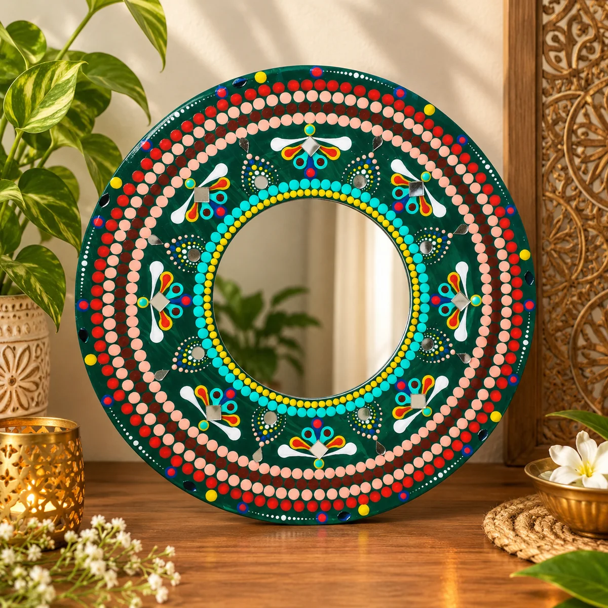 Mandala mirror