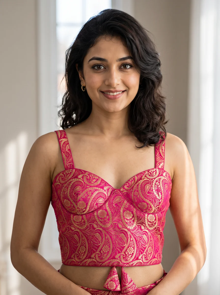 Rani Regent Brocade Corset Blouse