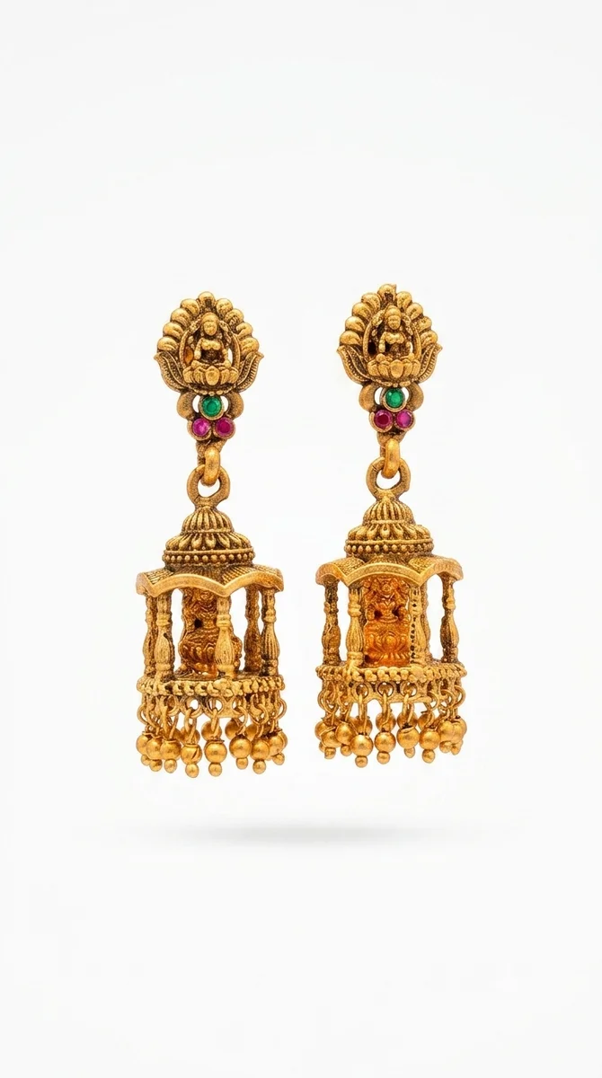 Premium Quality Temple Zumkas