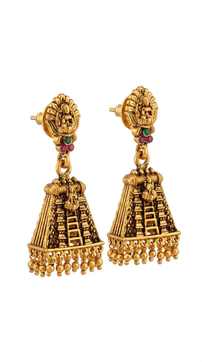 Premium Quality Temple Zumkas