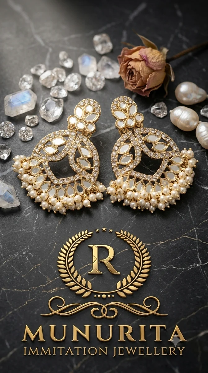 Premium Quality White Earrings 3
