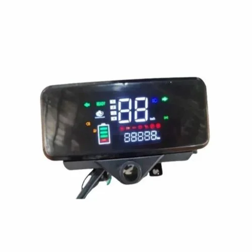 Universal 48V-72V LED Digital Display Meter & Odometer for Electric Scooters, Bikes, and Rickshaws