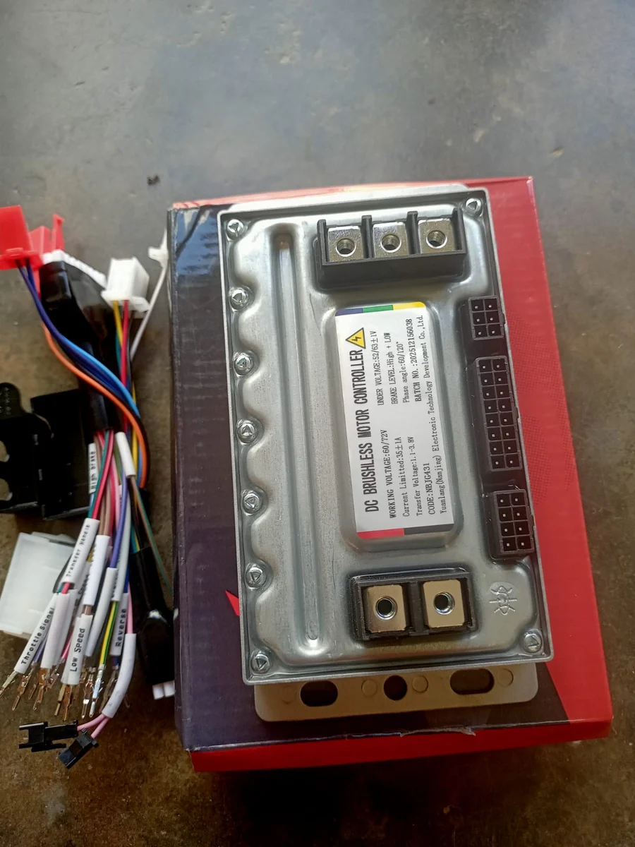 35A Heavy Duty Universal Smart Brushless Motor Controller (48V-72V) - हैवी ड्यूटी स्मार्ट कंट्रोलर