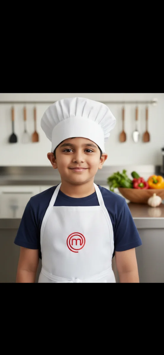 Chef apron for kids