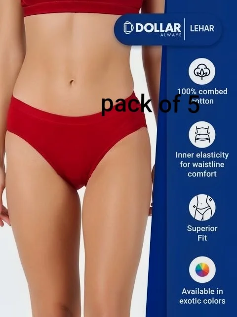 Dollar Women Panty( pack of 5)