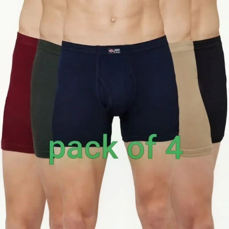 TT Solid Men Trunk( pack of 4)