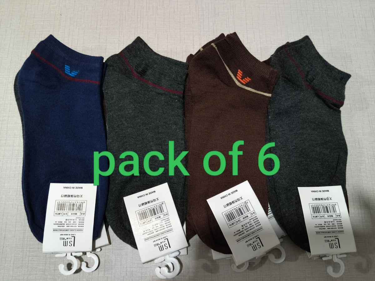 Premium Everyday mini Socks (pack of 6)