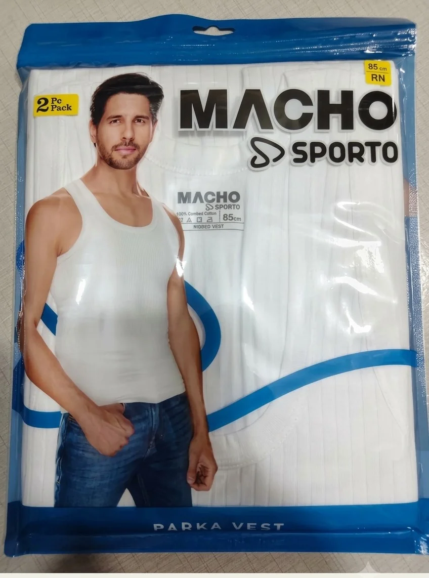 MACHO Sporto Men Vest (pack of 2)