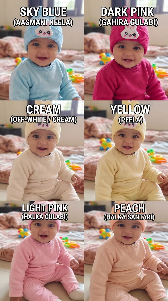 Ultra soft baby winter cap ( 0 Size)