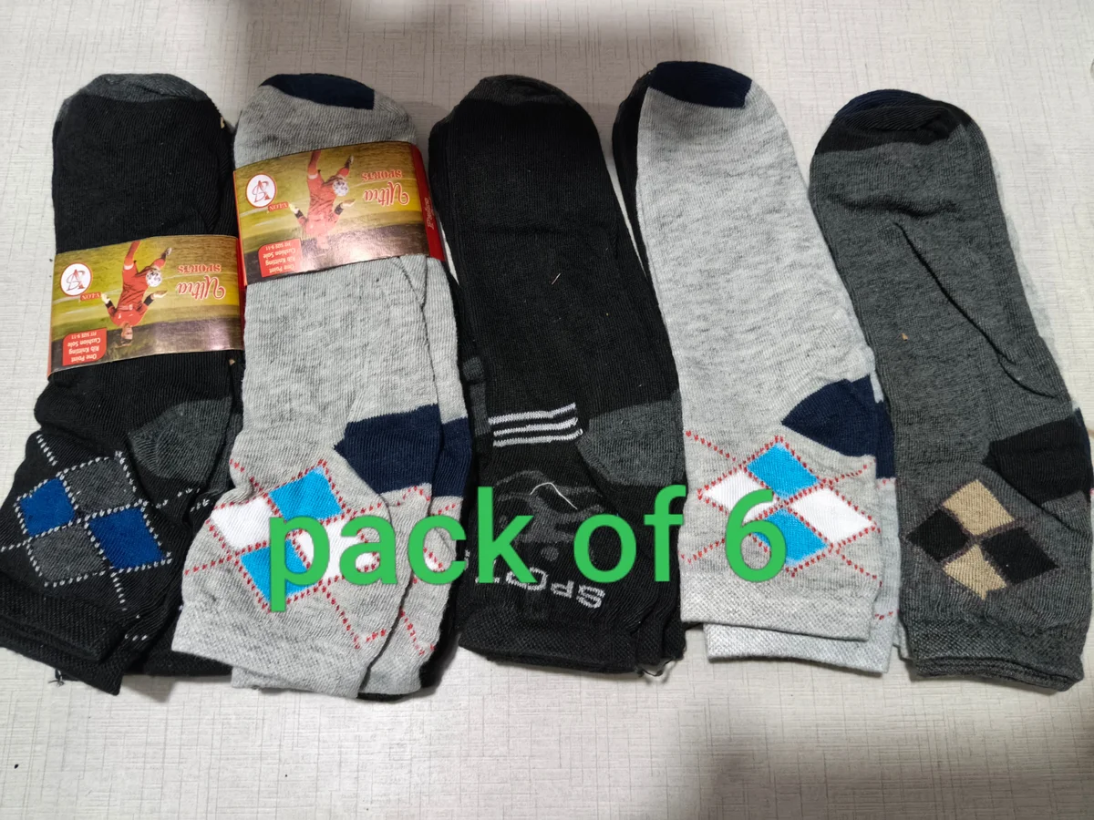 Everyday Sports Socks (pack of 6)