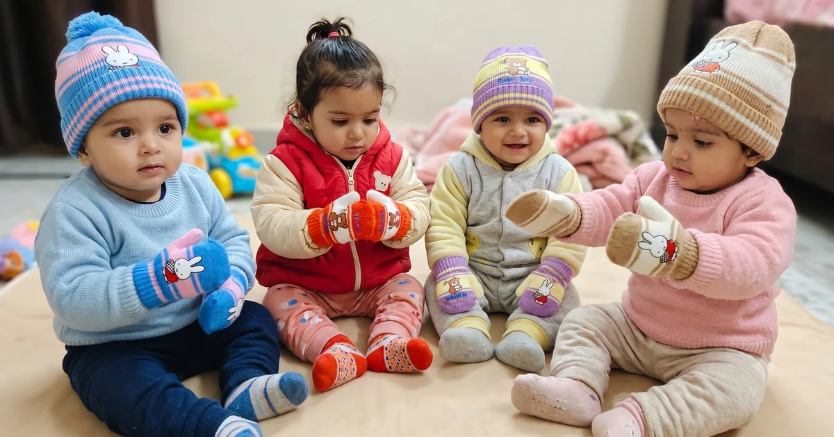 Baby winter gloves (pack of 2)