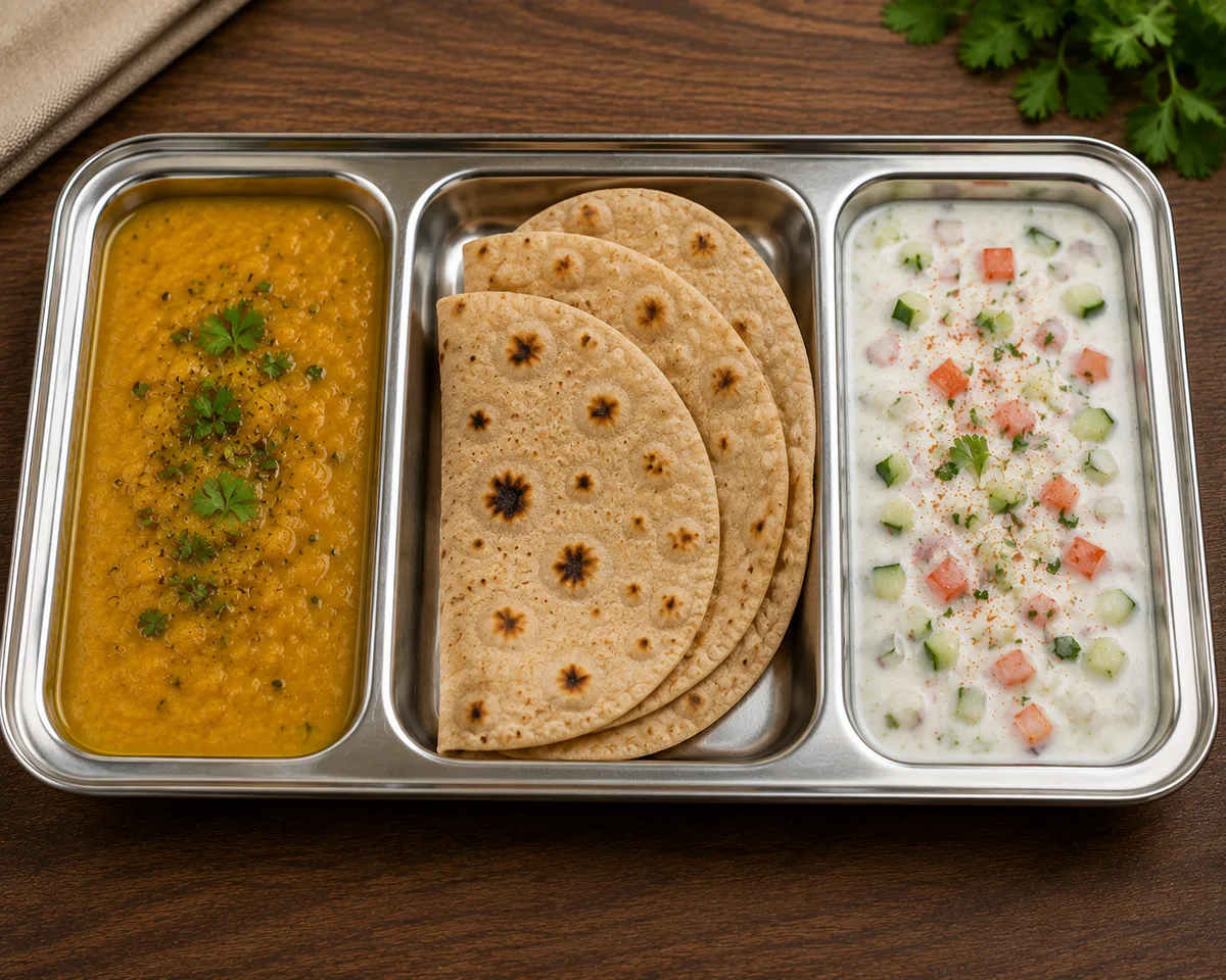 Roti - Daal- Raita Combo
