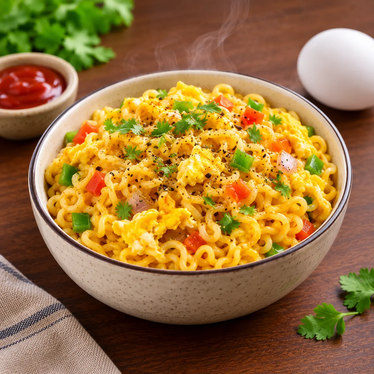 Egg Maggi - 4 Eggs