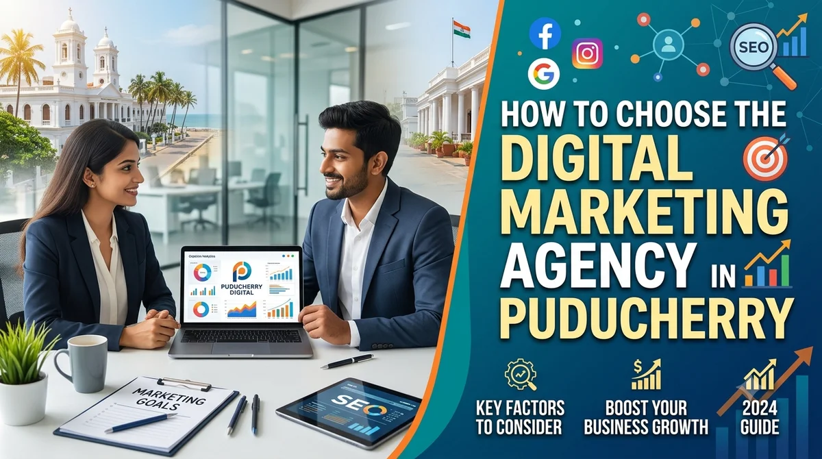 How to Choose the Right Digital Marketing Agency in Puducherry