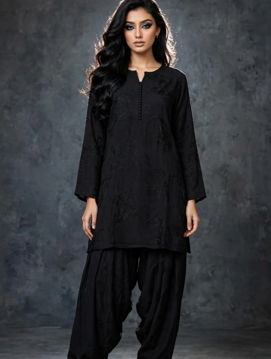 Paisley - Chikankari Farshi Salwar Set