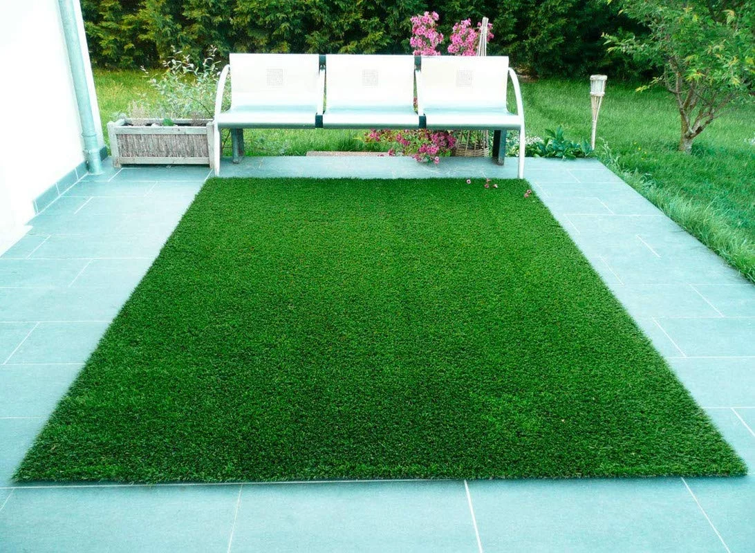 Artificial Green Grass Carpet | High Density Premium Lawn Turf | Indoor & Outdoor Use | Washable, Dust & Waterproof Mats | Skin Friendly 7