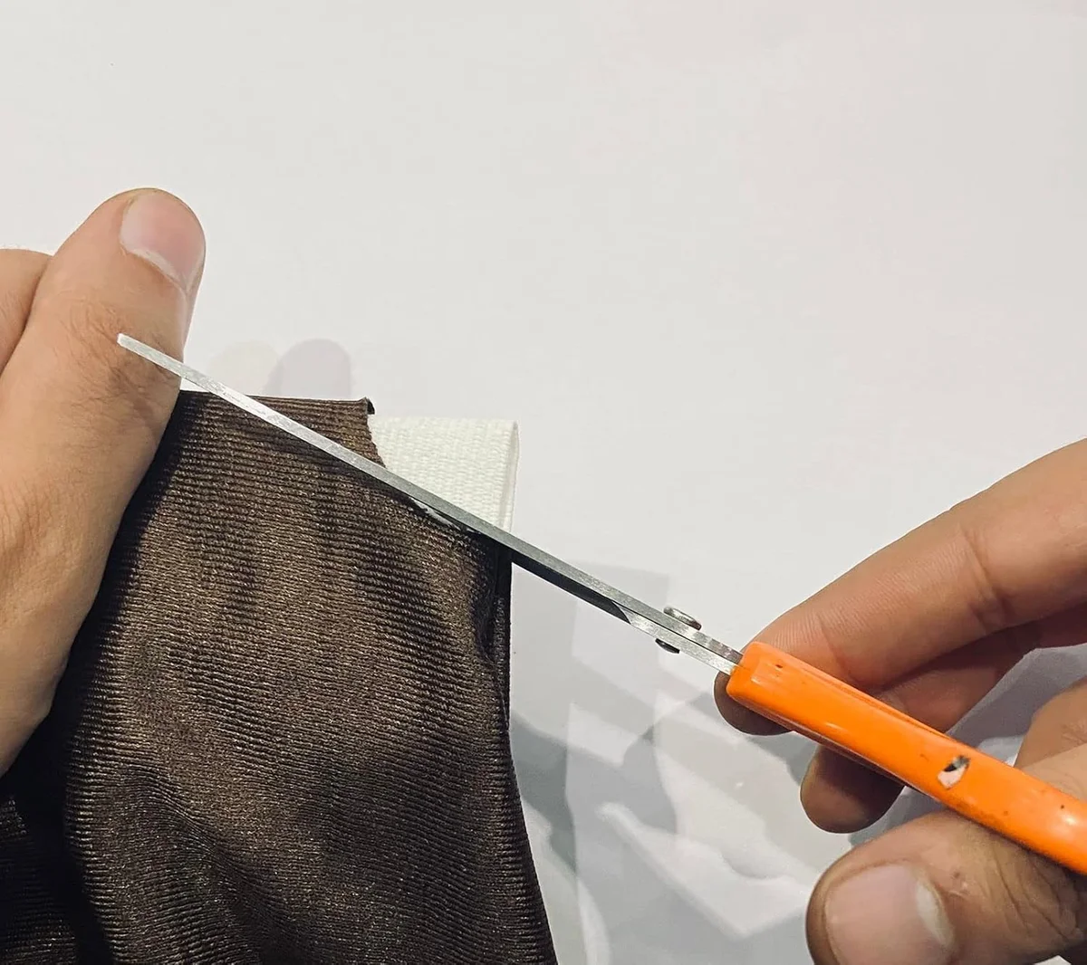 Curtain Tape Strictly for Repairing Old Curtains Wide 4 Inches Non Woven Fabric Plain Curtain Tape Cut as per Requirements (White, 4 Inch) 2