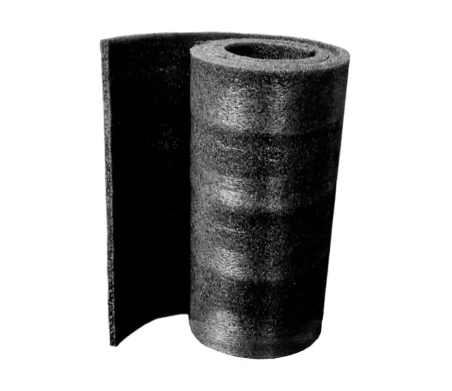 Black EPE Foam Roll 12 mm Thickness (4.5 Feet Long X 1 Feet Wide) Pack of 1 Roll