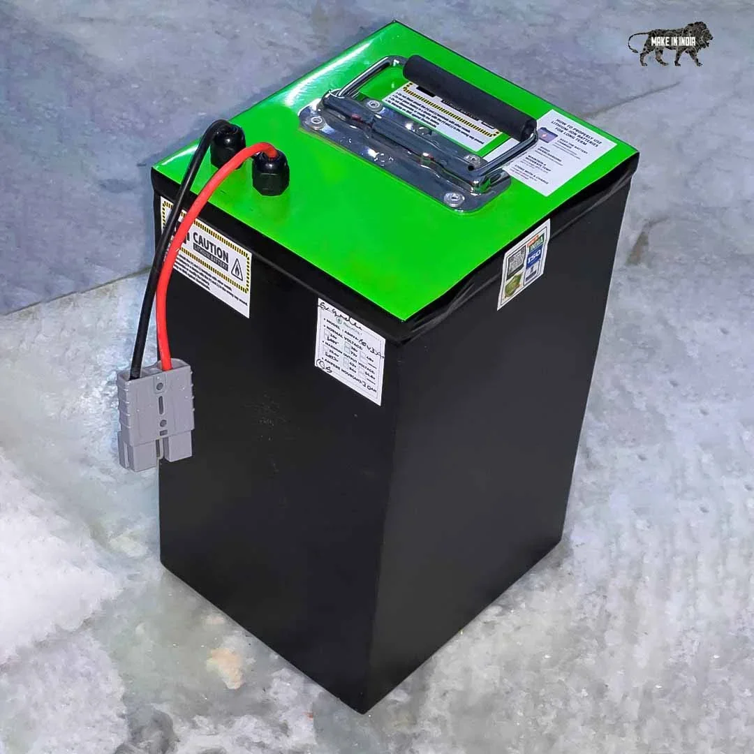 60volt 30Ah 16S Lithium Ion Rechargeable Battery Pack With BMS protection and Premium Metal Box for EV, Electric Bike Battery