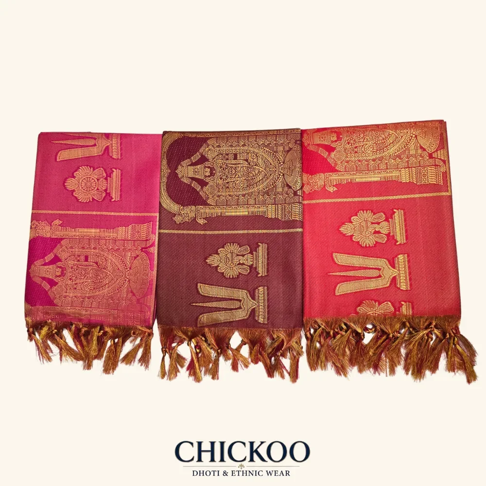 Balaji Ponnadai shawl - Assorted Colours 2