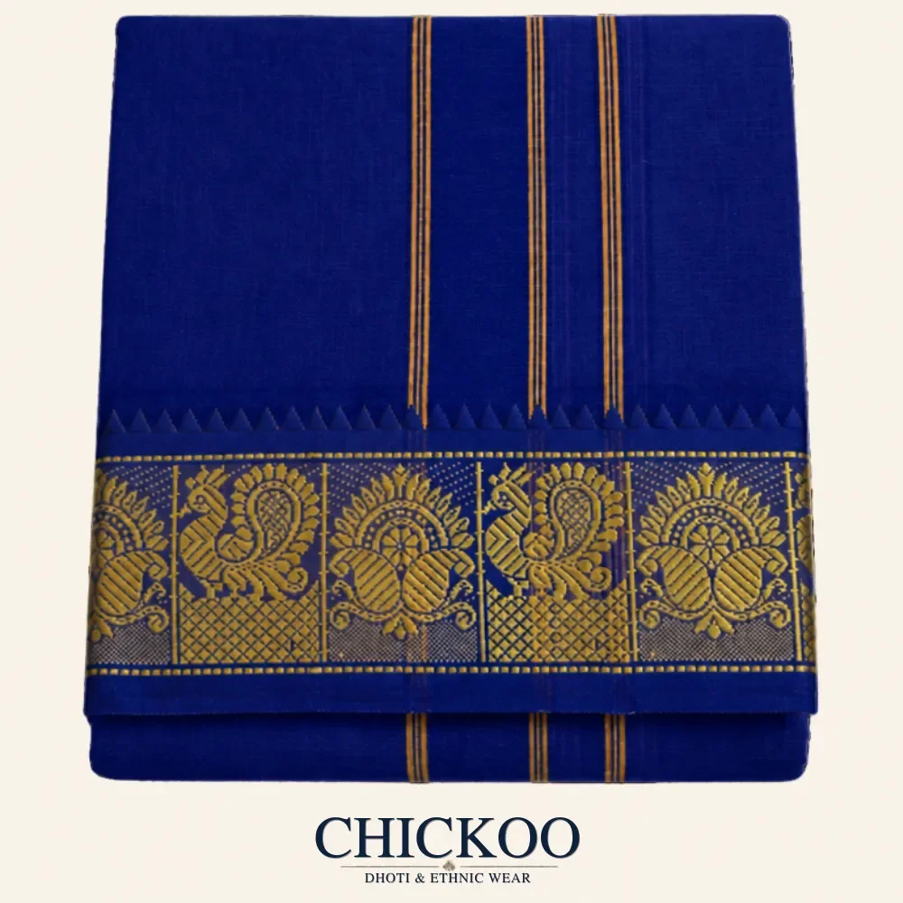 Blue Dhoti 3 Inch