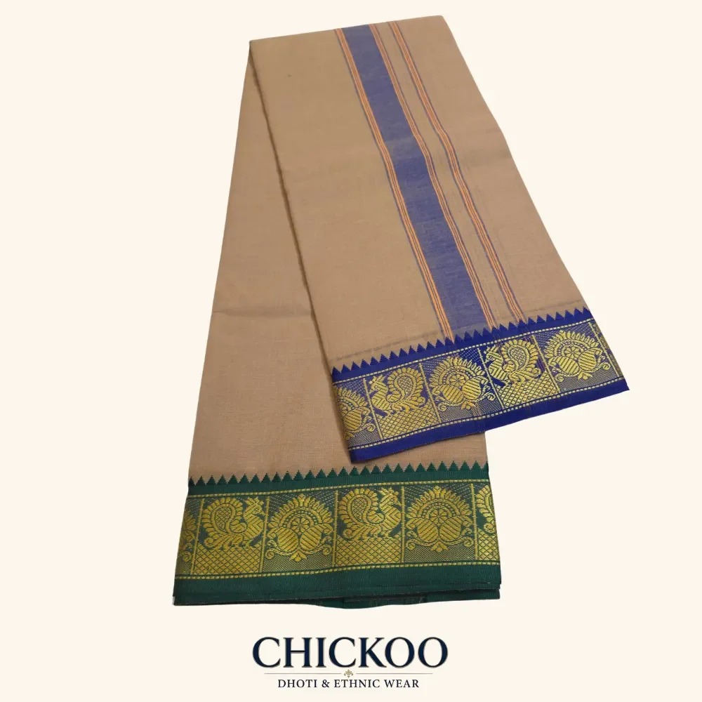 Beige Dhoti 3 Inch 1