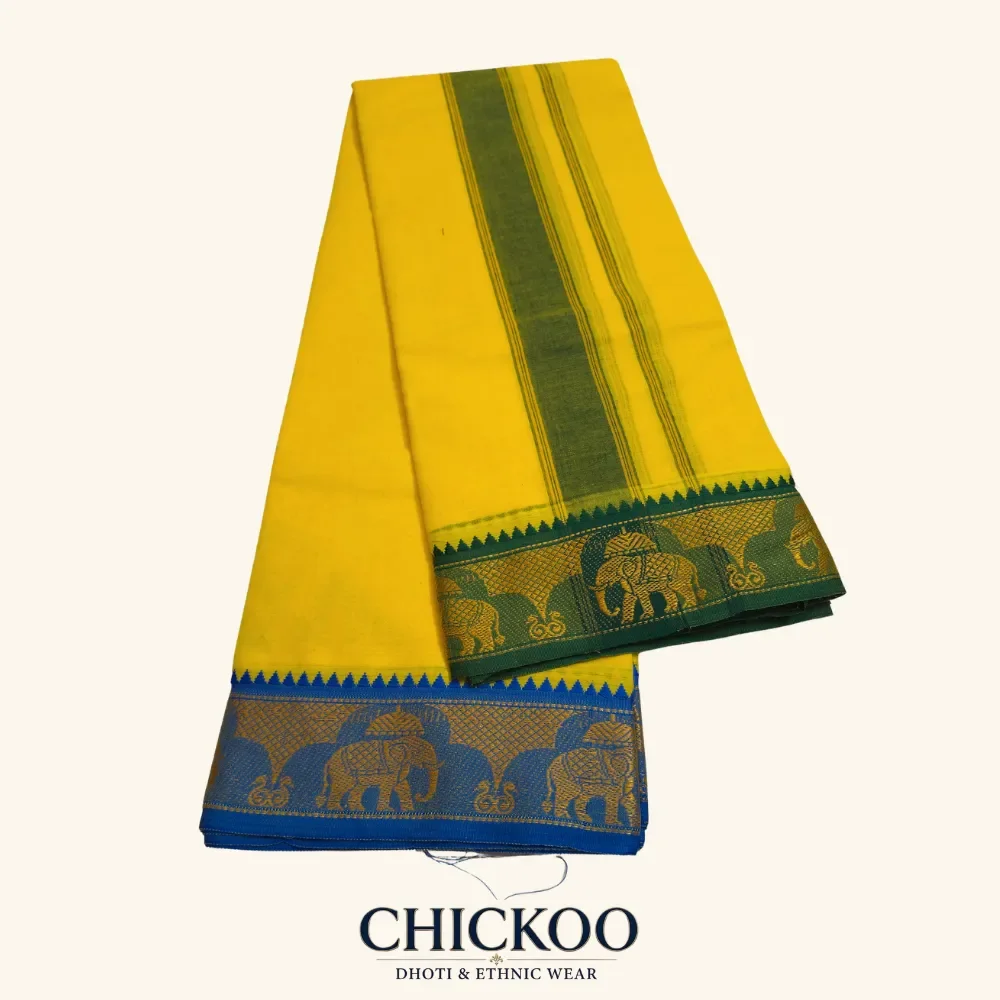 Yellow Dhoti 3 Inch 1