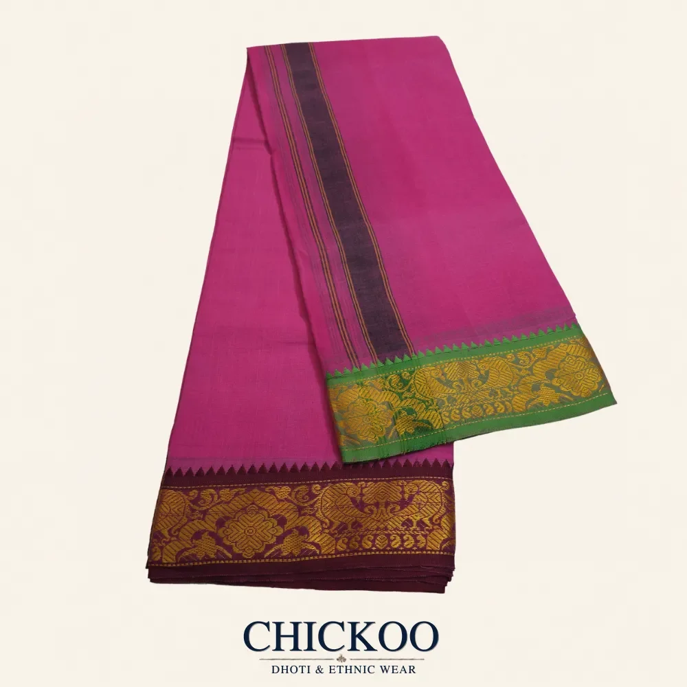 Light Rose Dhoti 3 Inch 1