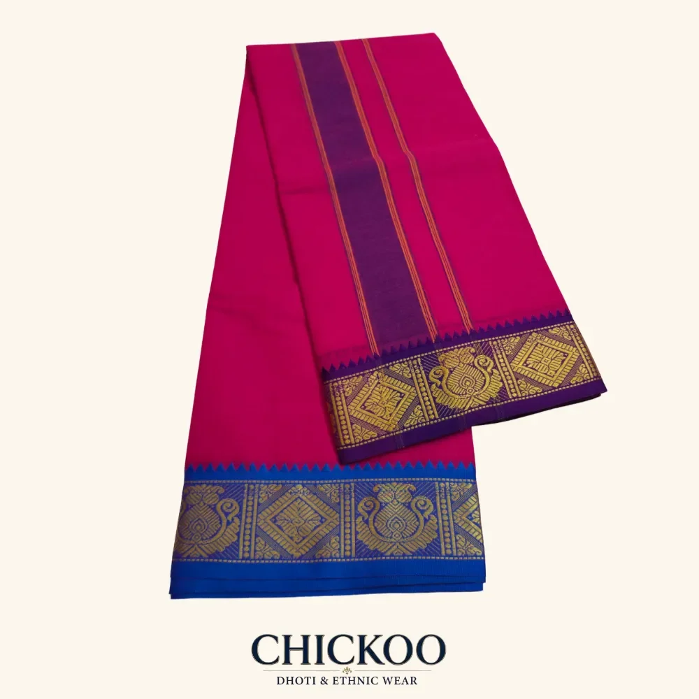 Dark Rose dhoti 3 Inch 1