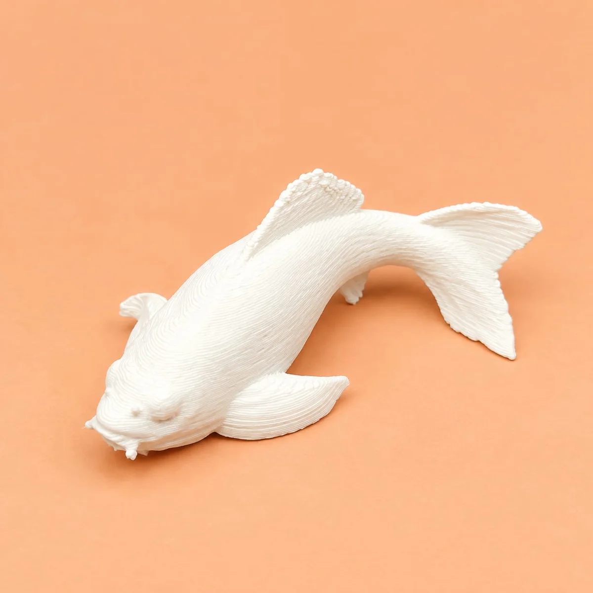 Koi Fish 30mm-White