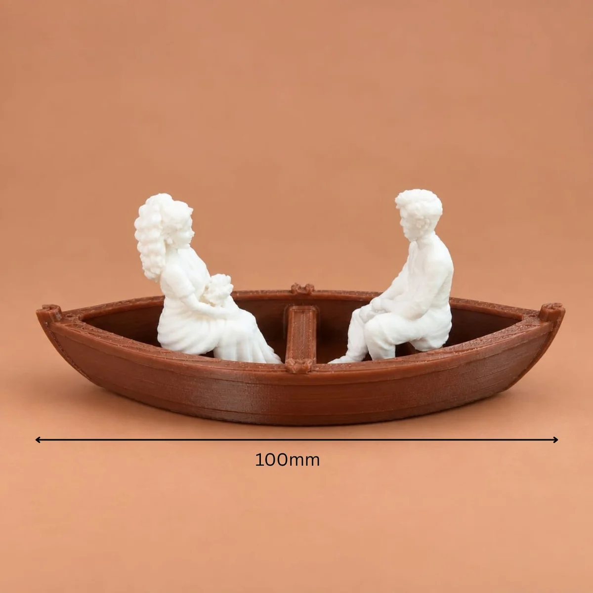 Boat with Couple 100mm 4