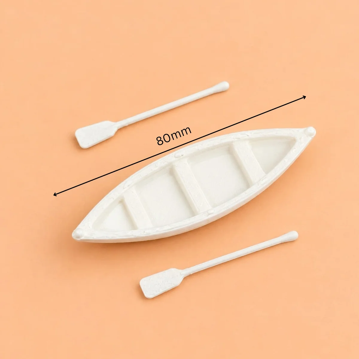 Simple Boat 80mm-White 2