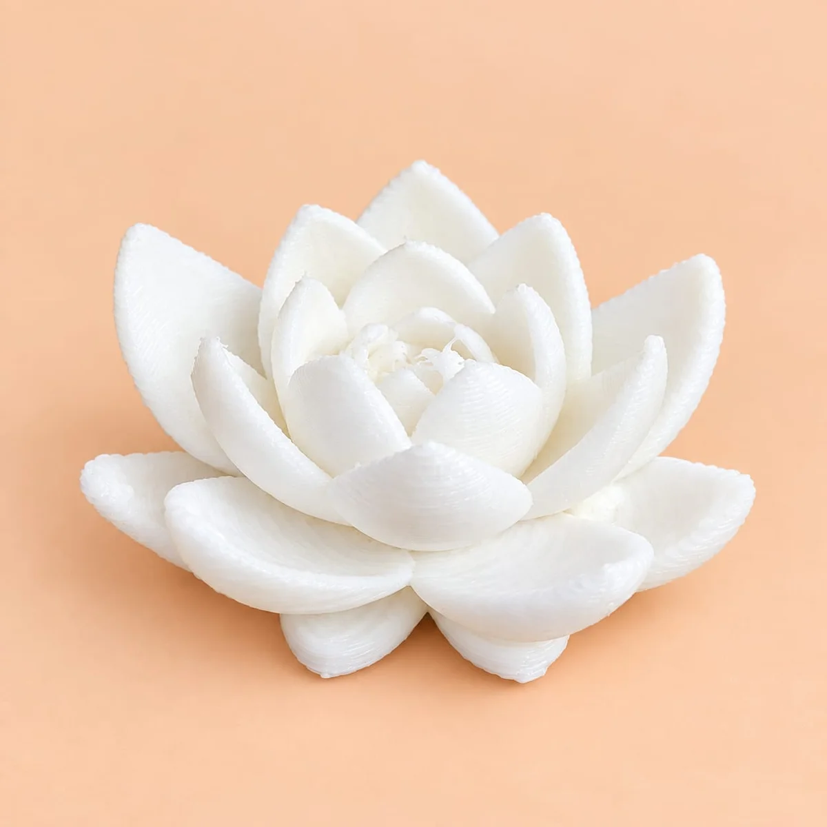 3D White Lotus Miniature 2