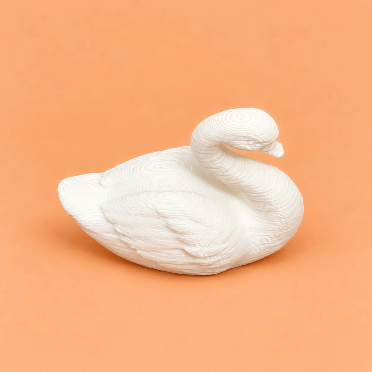 Swan Closed Wings 30mm-white 2