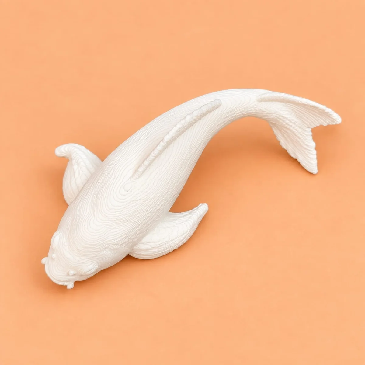 Koi Fish 30mm-White 2