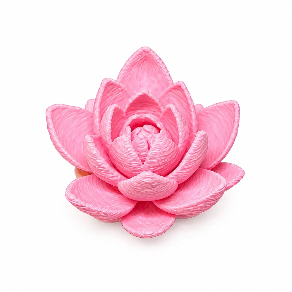 3D  Pink Lotus Miniature 2