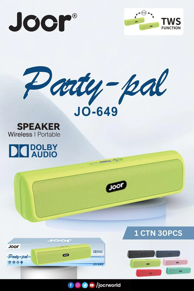 Jocr ® TWS FUNCTION Paaty-pal JO-649