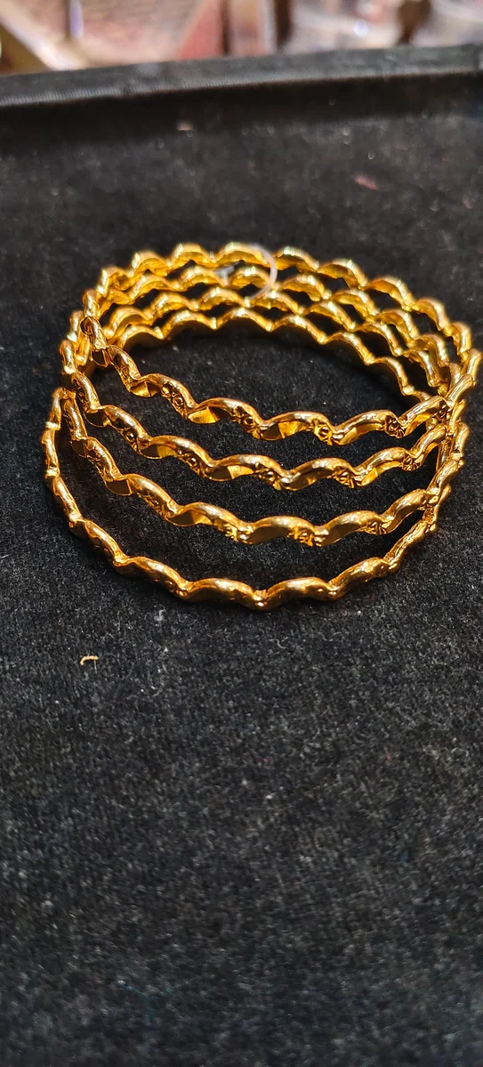 Gold plated Impon Bangles