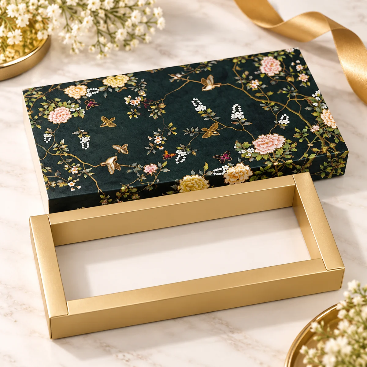 Luxury printed 18 cavity empty  box 5pcs