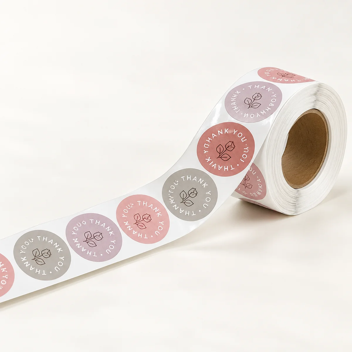 Thank you sticker roll